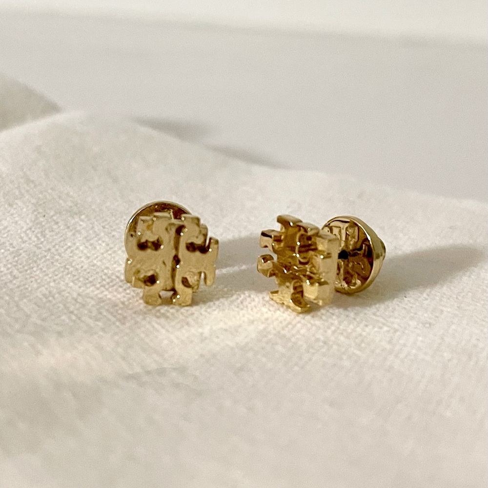 Tory Burch Logo earrings